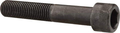 Made in USA - 7/16-20 UNF Hex Socket Drive, Socket Cap Screw - Alloy Steel, Black Oxide Finish, Partially Threaded, 2-1/2" Length Under Head - Eagle Tool & Supply