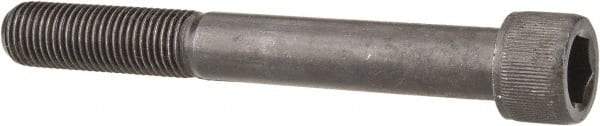 Made in USA - 7/16-20 UNF Hex Socket Drive, Socket Cap Screw - Alloy Steel, Black Oxide Finish, Partially Threaded, 3-1/2" Length Under Head - Eagle Tool & Supply