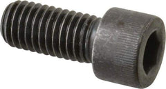 Made in USA - 1/2-13 UNC Hex Socket Drive, Socket Cap Screw - Alloy Steel, Black Oxide Finish, Fully Threaded, 1-1/8" Length Under Head - Eagle Tool & Supply