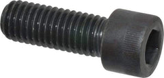 Made in USA - 1/2-13 UNC Hex Socket Drive, Socket Cap Screw - Alloy Steel, Black Oxide Finish, Fully Threaded, 1-3/8" Length Under Head - Eagle Tool & Supply