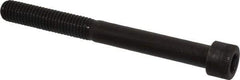 Made in USA - 1/2-13 UNC Hex Socket Drive, Socket Cap Screw - Alloy Steel, Black Oxide Finish, Partially Threaded, 5" Length Under Head - Eagle Tool & Supply