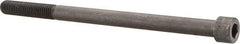 Made in USA - 1/2-13 UNC Hex Socket Drive, Socket Cap Screw - Alloy Steel, Black Oxide Finish, Partially Threaded, 8" Length Under Head - Eagle Tool & Supply