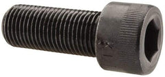 Made in USA - 1/2-20 UNF Hex Socket Drive, Socket Cap Screw - Alloy Steel, Black Oxide Finish, Fully Threaded, 1-1/4" Length Under Head - Eagle Tool & Supply