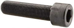 Made in USA - 1/2-20 UNF Hex Socket Drive, Socket Cap Screw - Alloy Steel, Black Oxide Finish, Fully Threaded, 2" Length Under Head - Eagle Tool & Supply