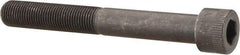 Made in USA - 1/2-20 UNF Hex Socket Drive, Socket Cap Screw - Alloy Steel, Black Oxide Finish, Partially Threaded, 4" Length Under Head - Eagle Tool & Supply