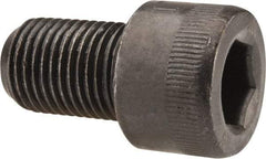 Made in USA - 1/2-20 UNF Hex Socket Drive, Socket Cap Screw - Alloy Steel, Black Oxide Finish, Fully Threaded, 3/4" Length Under Head - Eagle Tool & Supply