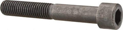 Made in USA - 5/8-11 UNC Hex Socket Drive, Socket Cap Screw - Alloy Steel, Black Oxide Finish, Partially Threaded, 4-1/4" Length Under Head - Eagle Tool & Supply