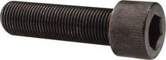 Made in USA - 5/8-18 UNF Hex Socket Drive, Socket Cap Screw - Alloy Steel, Black Oxide Finish, Fully Threaded, 2-1/4" Length Under Head - Eagle Tool & Supply