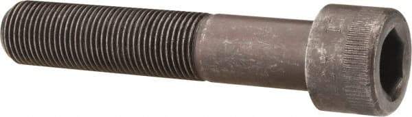 Made in USA - 5/8-18 UNF Hex Socket Drive, Socket Cap Screw - Alloy Steel, Black Oxide Finish, Partially Threaded, 3-1/4" Length Under Head - Eagle Tool & Supply