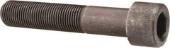 Made in USA - 5/8-18 UNF Hex Socket Drive, Socket Cap Screw - Alloy Steel, Black Oxide Finish, Partially Threaded, 3-1/4" Length Under Head - Eagle Tool & Supply