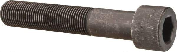 Made in USA - 5/8-18 UNF Hex Socket Drive, Socket Cap Screw - Alloy Steel, Black Oxide Finish, Partially Threaded, 3-1/2" Length Under Head - Eagle Tool & Supply