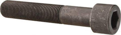 Made in USA - 5/8-18 UNF Hex Socket Drive, Socket Cap Screw - Alloy Steel, Black Oxide Finish, Partially Threaded, 3-1/2" Length Under Head - Eagle Tool & Supply
