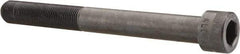 Made in USA - 5/8-18 UNF Hex Socket Drive, Socket Cap Screw - Alloy Steel, Black Oxide Finish, Partially Threaded, 6" Length Under Head - Eagle Tool & Supply