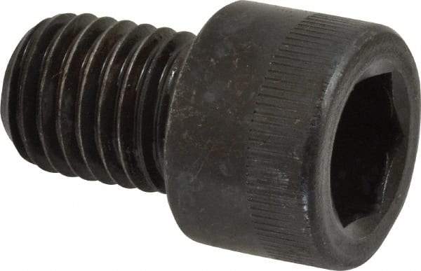 Made in USA - 3/4-10 UNC Hex Socket Drive, Socket Cap Screw - Alloy Steel, Black Oxide Finish, Fully Threaded, 1" Length Under Head - Eagle Tool & Supply