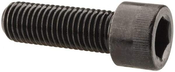 Made in USA - 3/4-10 UNC Hex Socket Drive, Socket Cap Screw - Alloy Steel, Black Oxide Finish, Fully Threaded, 2-1/4" Length Under Head - Eagle Tool & Supply