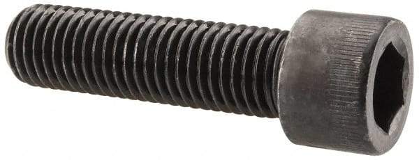 Made in USA - 3/4-10 UNC Hex Socket Drive, Socket Cap Screw - Alloy Steel, Black Oxide Finish, Fully Threaded, 2-3/4" Length Under Head - Eagle Tool & Supply