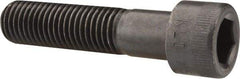 Made in USA - 3/4-10 UNC Hex Socket Drive, Socket Cap Screw - Alloy Steel, Black Oxide Finish, Partially Threaded, 3-1/4" Length Under Head - Eagle Tool & Supply