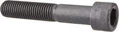 Made in USA - 3/4-10 UNC Hex Socket Drive, Socket Cap Screw - Alloy Steel, Black Oxide Finish, Partially Threaded, 4-1/4" Length Under Head - Eagle Tool & Supply