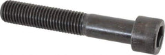 Made in USA - 3/4-10 UNC Hex Socket Drive, Socket Cap Screw - Alloy Steel, Black Oxide Finish, Partially Threaded, 4-1/2" Length Under Head - Eagle Tool & Supply