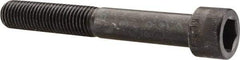 Made in USA - 3/4-10 UNC Hex Socket Drive, Socket Cap Screw - Alloy Steel, Black Oxide Finish, Partially Threaded, 5-1/2" Length Under Head - Eagle Tool & Supply