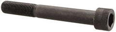 Made in USA - 3/4-10 UNC Hex Socket Drive, Socket Cap Screw - Alloy Steel, Black Oxide Finish, Partially Threaded, 6" Length Under Head - Eagle Tool & Supply