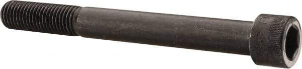 Made in USA - 3/4-10 UNC Hex Socket Drive, Socket Cap Screw - Alloy Steel, Black Oxide Finish, Partially Threaded, 7" Length Under Head - Eagle Tool & Supply