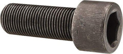 Made in USA - 3/4-16 UNF Hex Socket Drive, Socket Cap Screw - Alloy Steel, Black Oxide Finish, Fully Threaded, 2" Length Under Head - Eagle Tool & Supply