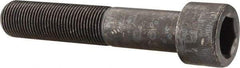 Made in USA - 3/4-16 UNF Hex Socket Drive, Socket Cap Screw - Alloy Steel, Black Oxide Finish, Partially Threaded, 4" Length Under Head - Eagle Tool & Supply