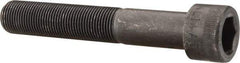 Made in USA - 3/4-16 UNF Hex Socket Drive, Socket Cap Screw - Alloy Steel, Black Oxide Finish, Partially Threaded, 4-1/2" Length Under Head - Eagle Tool & Supply