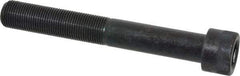 Made in USA - 3/4-16 UNF Hex Socket Drive, Socket Cap Screw - Alloy Steel, Black Oxide Finish, Partially Threaded, 5-1/2" Length Under Head - Eagle Tool & Supply