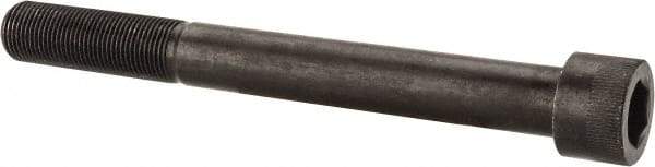 Made in USA - 3/4-16 UNF Hex Socket Drive, Socket Cap Screw - Alloy Steel, Black Oxide Finish, Partially Threaded, 7" Length Under Head - Eagle Tool & Supply