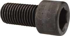 Made in USA - 7/8-9 UNC Hex Socket Drive, Socket Cap Screw - Alloy Steel, Black Oxide Finish, Fully Threaded, 1-3/4" Length Under Head - Eagle Tool & Supply