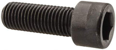 Made in USA - 7/8-9 UNC Hex Socket Drive, Socket Cap Screw - Alloy Steel, Black Oxide Finish, Fully Threaded, 2-1/2" Length Under Head - Eagle Tool & Supply