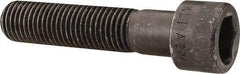 Made in USA - 7/8-9 UNC Hex Socket Drive, Socket Cap Screw - Alloy Steel, Black Oxide Finish, Partially Threaded, 4" Length Under Head - Eagle Tool & Supply