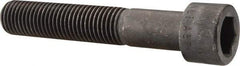 Made in USA - 7/8-9 UNC Hex Socket Drive, Socket Cap Screw - Alloy Steel, Black Oxide Finish, Partially Threaded, 5" Length Under Head - Eagle Tool & Supply