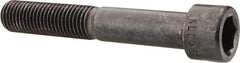 Made in USA - 7/8-9 UNC Hex Socket Drive, Socket Cap Screw - Alloy Steel, Black Oxide Finish, Partially Threaded, 5-1/2" Length Under Head - Eagle Tool & Supply