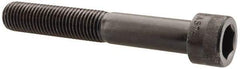 Made in USA - 7/8-9 UNC Hex Socket Drive, Socket Cap Screw - Alloy Steel, Black Oxide Finish, Partially Threaded, 6" Length Under Head - Eagle Tool & Supply