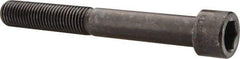 Made in USA - 7/8-9 UNC Hex Socket Drive, Socket Cap Screw - Alloy Steel, Black Oxide Finish, Partially Threaded, 7" Length Under Head - Eagle Tool & Supply