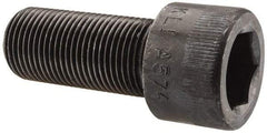 Made in USA - 7/8-14 UNF Hex Socket Drive, Socket Cap Screw - Alloy Steel, Black Oxide Finish, Partially Threaded, 2" Length Under Head - Eagle Tool & Supply