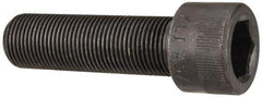 Made in USA - 7/8-14 UNF Hex Socket Drive, Socket Cap Screw - Alloy Steel, Black Oxide Finish, Fully Threaded, 3" Length Under Head - Eagle Tool & Supply