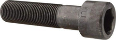 Made in USA - 7/8-14 UNF Hex Socket Drive, Socket Cap Screw - Alloy Steel, Black Oxide Finish, Partially Threaded, 3-1/2" Length Under Head - Eagle Tool & Supply