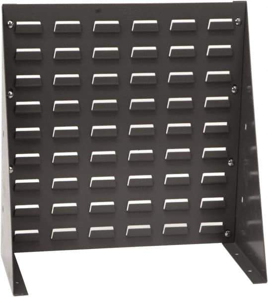 Quantum Storage - 140 Lb Capacity, 8" Deep x 18" Wide x 19" High, Steel Bench Rack - 1 Side - Eagle Tool & Supply
