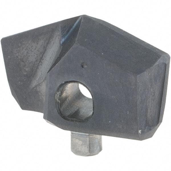 Guhring - Series 4112, 1/2" Diam Grade DK460UF Replaceable Drill Tip - Carbide, Nano-FIREX Finish, 125 Seat Size - Eagle Tool & Supply
