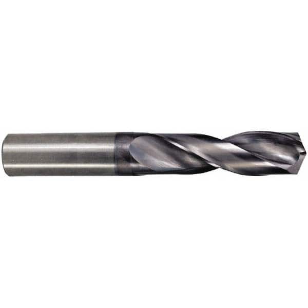 M.A. Ford - 4.3mm 142° Spiral Flute Solid Carbide Screw Machine Drill Bit - Eagle Tool & Supply