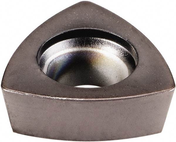 Kennametal - WPGX030204 Grade KC522M Carbide Milling Insert - AlTiN Finish, 3/32" Thick, 5.5mm Inscribed Circle, 8mm Corner Radius - Eagle Tool & Supply