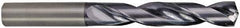 M.A. Ford - 7.2mm 142° Solid Carbide Jobber Drill - ALtima Finish, Right Hand Cut, Spiral Flute, Straight Shank, 91mm OAL - Eagle Tool & Supply