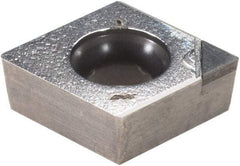 Iscar - CCMT3-1 Grade IB55 CBN Turning Insert - 80° Diamond, 3/8" Inscr Circle, 5/32" Thick, 1/64" Corner Radius - Eagle Tool & Supply