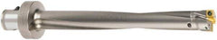 Komet - 10.3mm Diam, KUB Centron Carbide Pilot Drill Insert - Style V96, TiCN/TiN Coated - Eagle Tool & Supply