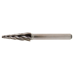 SL-42 Aluminum Cut Solid Carbide Bur-Cone Radius Shape - Exact Industrial Supply