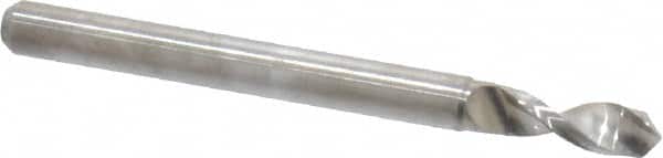 SGS - #32, 130° Drill Point, 1/8" Shank Diam, Regular Spiral Circuit Board Drill Bit - Eagle Tool & Supply
